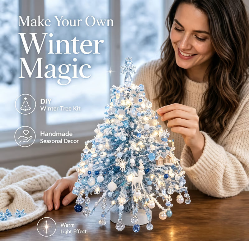 Toaimer®🎄 DIY Beaded Christmas Tree Kit – 5 Unique Styles