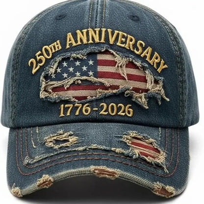 🔥Hot Sell 🇺🇸 Limited Edition ✨2026 USA 250th Anniversary Patriotic Hat – Vintage Heritage Baseball Cap (1776–2026) Paiduis®