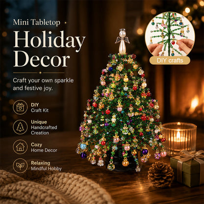 Toaimer®🎄 DIY Beaded Christmas Tree Kit – 5 Unique Styles
