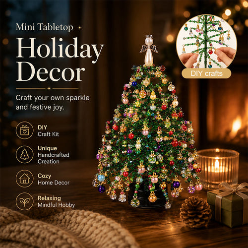 Toaimer®🎄 DIY Beaded Christmas Tree Kit – 5 Unique Styles
