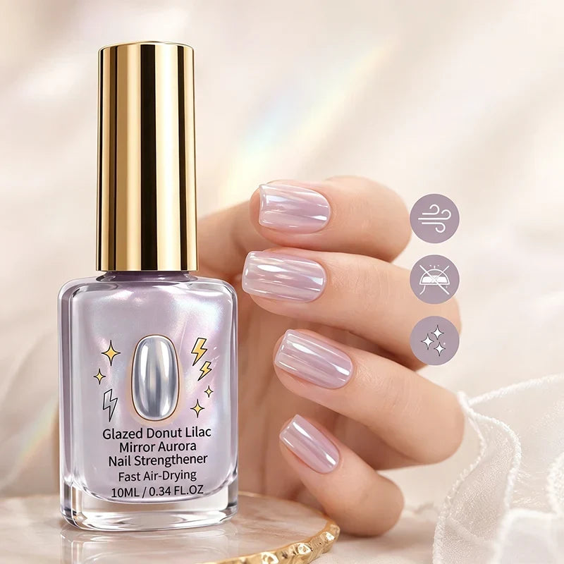GarageLine® Lilac Glossy Mirror Nail Strengthener