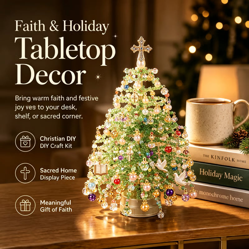 Toaimer®🎄 DIY Beaded Christmas Tree Kit – 5 Unique Styles