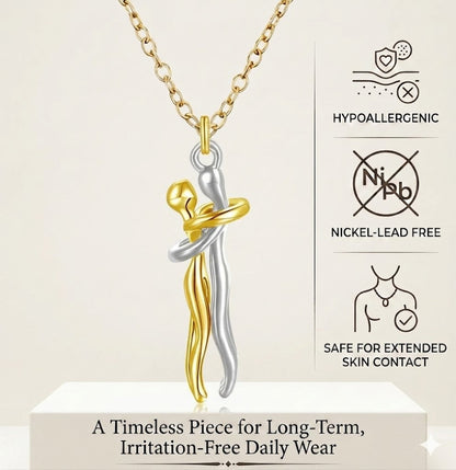 🔥90%off TODAY!丨Oneswear® Forever Embrace Necklace – A Symbol of Love & Connection--Gift Box Packaging🎁