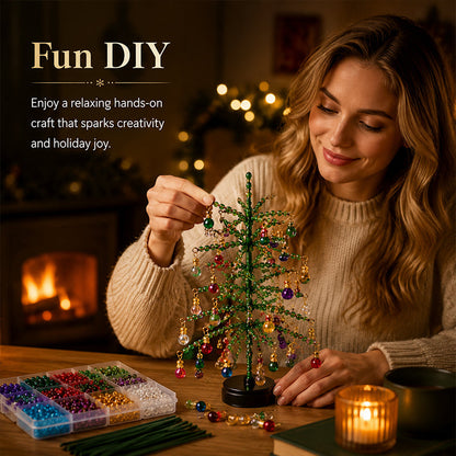Toaimer®🎄 DIY Beaded Christmas Tree Kit – 5 Unique Styles