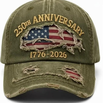 🔥Hot Sell 🇺🇸 Limited Edition ✨2026 USA 250th Anniversary Patriotic Hat – Vintage Heritage Baseball Cap (1776–2026) Paiduis®