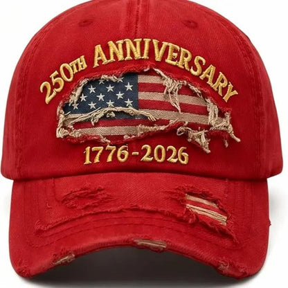 🔥Hot Sell 🇺🇸 Limited Edition ✨2026 USA 250th Anniversary Patriotic Hat – Vintage Heritage Baseball Cap (1776–2026) Paiduis®