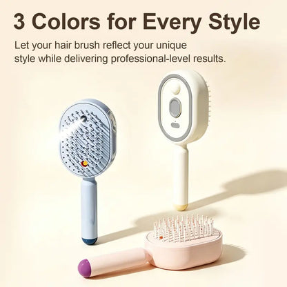 💆 5-in-1 Hair Repair Brush Fix Perm Damage & Static Flyaways Easily