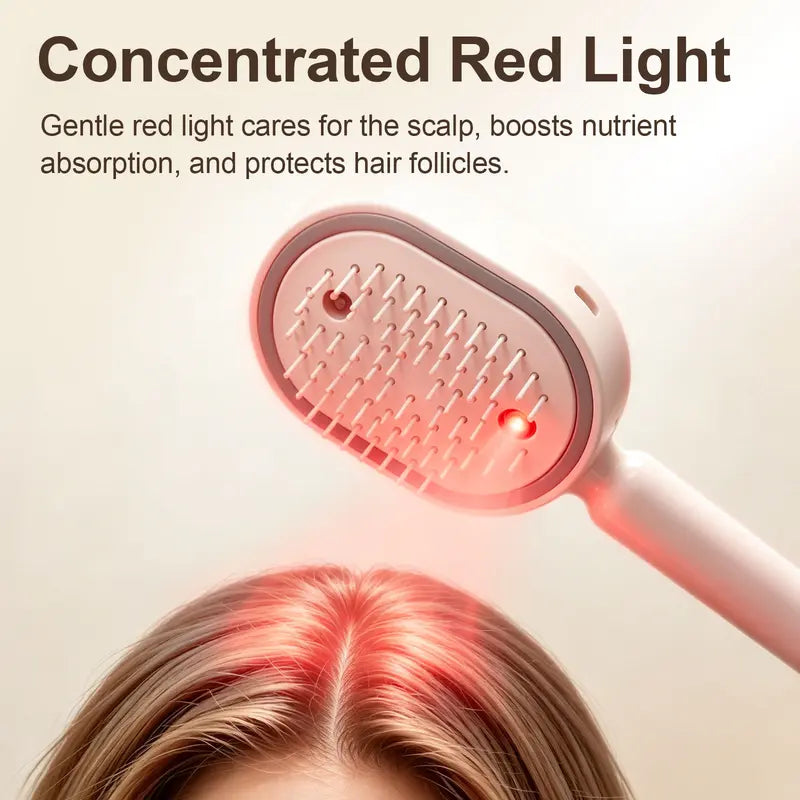 💆 5-in-1 Hair Repair Brush Fix Perm Damage & Static Flyaways Easily
