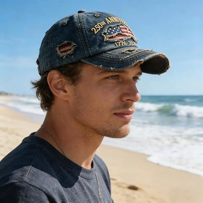🔥Hot Sell 🇺🇸 Limited Edition ✨2026 USA 250th Anniversary Patriotic Hat – Vintage Heritage Baseball Cap (1776–2026) Paiduis®