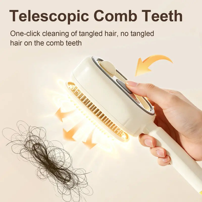 💆 5-in-1 Hair Repair Brush Fix Perm Damage & Static Flyaways Easily