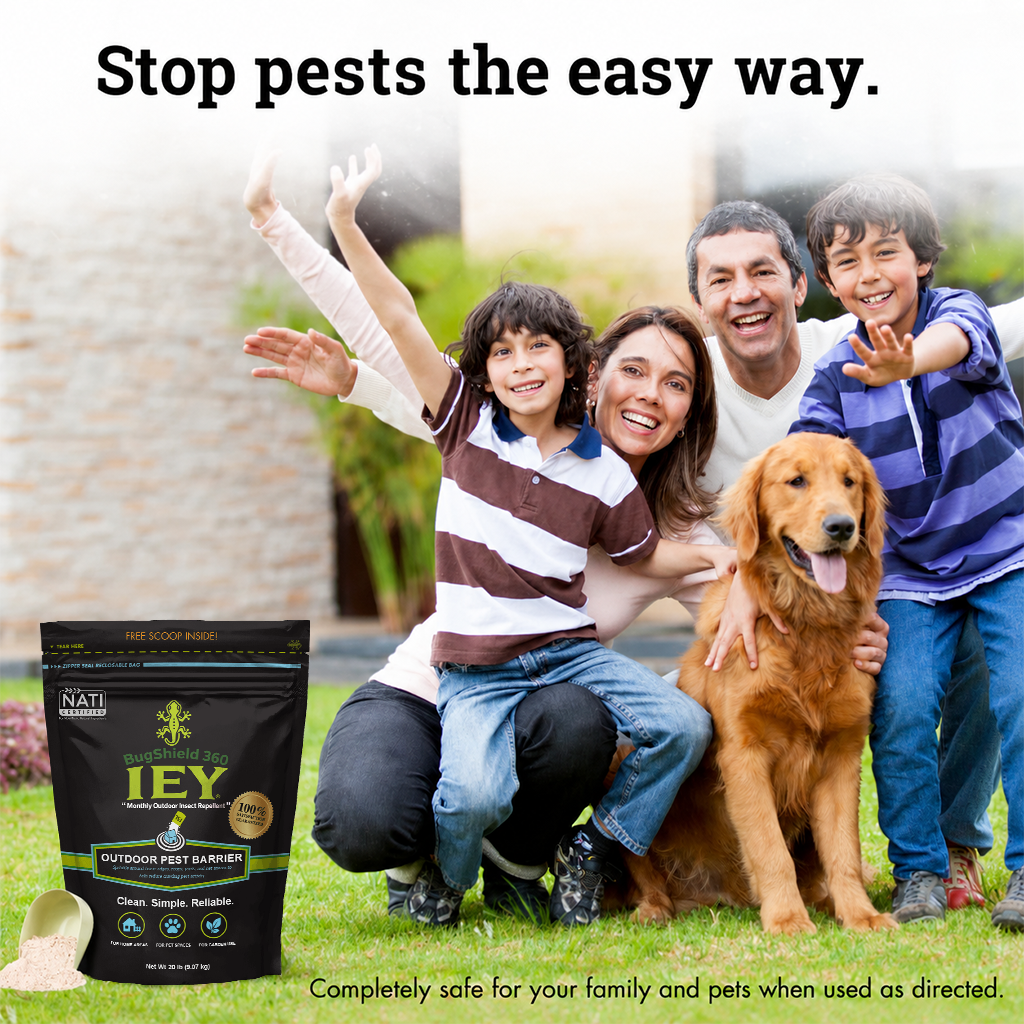 𝐎𝐟𝐟𝐢𝐜𝐢𝐚𝐥 𝐁𝐫𝐚𝐧𝐝 𝐒𝐭𝐨𝐫𝐞 |🛡️IEY® BugShield 360 Non-Toxic Outdoor Insect Repellent Powder – Safe for Yards, Gardens, Coops & Pet Areas