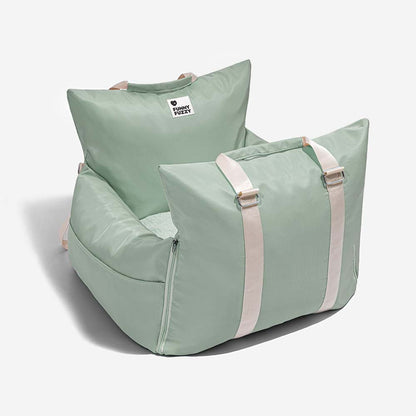 Waterproof Travel Dog Car Seat Bed - First Class