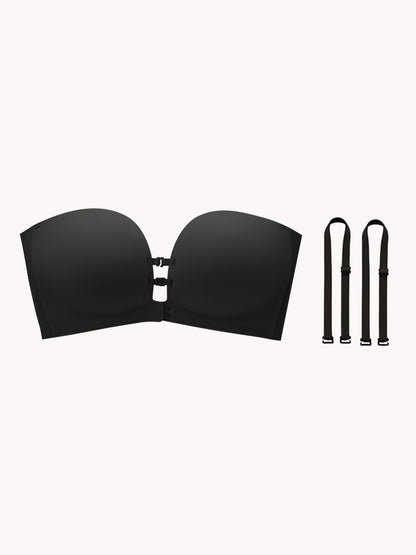 Strapless Front Closure Bra - Anti-Slip Grip Wireless
