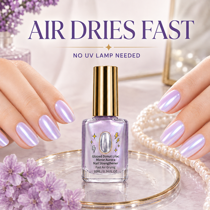 GarageLine® Lilac Glossy Mirror Nail Strengthener