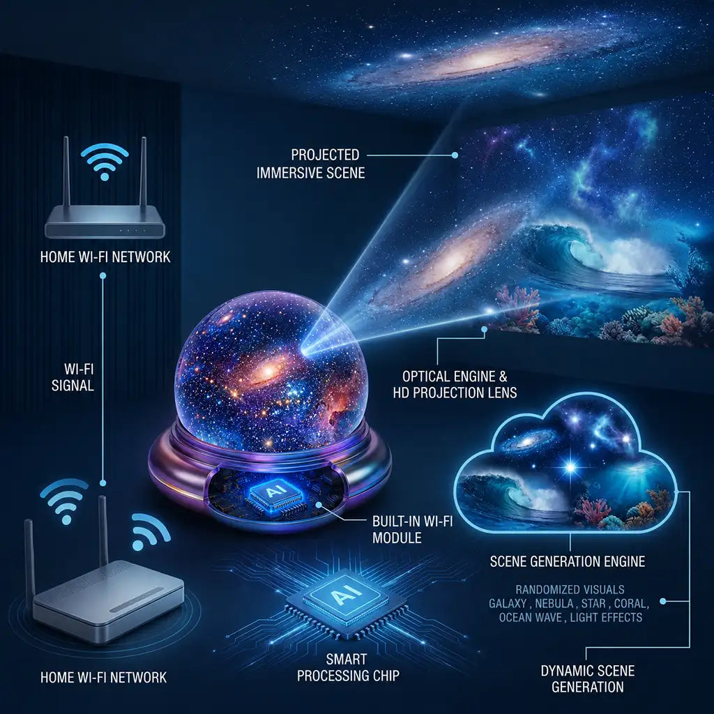 REBYIPO® 🔮Night Light Projector