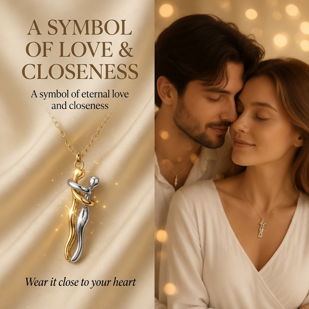 🔥90%off TODAY!丨Oneswear® Forever Embrace Necklace – A Symbol of Love & Connection--Gift Box Packaging🎁