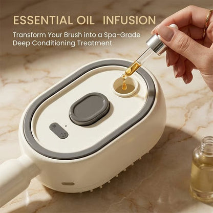 💆 5-in-1 Hair Repair Brush Fix Perm Damage & Static Flyaways Easily