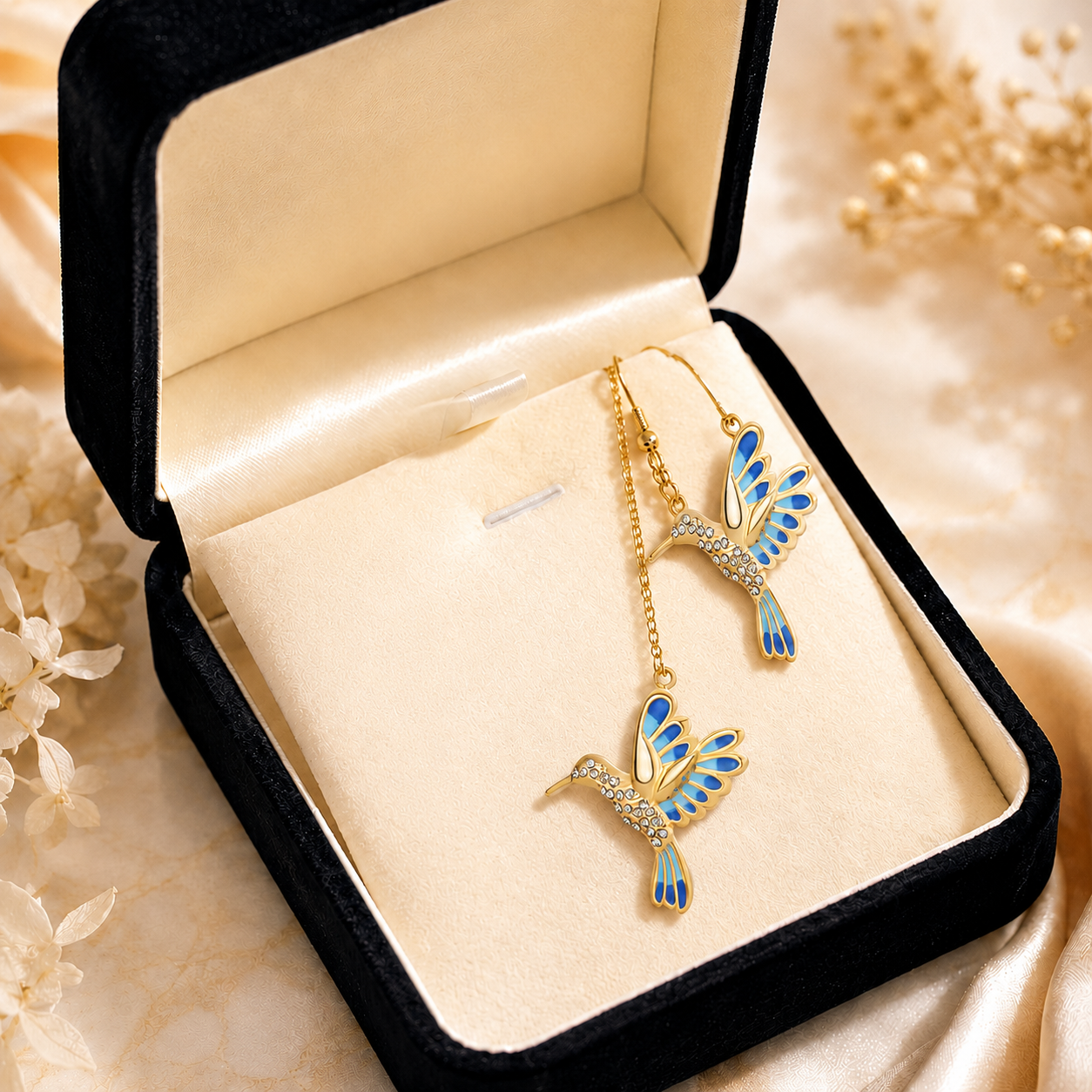 🔥 Final Day: 75% OFF!! | CZTICLE® 🦜 2026 Brand New Upgrade 💥 Exquisite Diamond-Embellished Hummingbird Necklace