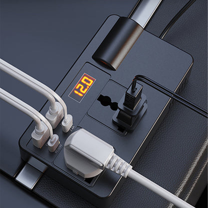 Billhol®🔥2026 New Arrivals: 55% Off for Limited Time!🔥🔋Portable Car Inverter 12V/24V to 220V with Digital Display