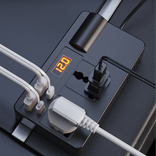 Billhol®🔥2026 New Arrivals: 55% Off for Limited Time!🔥🔋Portable Car Inverter 12V/24V to 220V with Digital Display