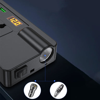 Billhol®🔥2026 New Arrivals: 55% Off for Limited Time!🔥🔋Portable Car Inverter 12V/24V to 220V with Digital Display